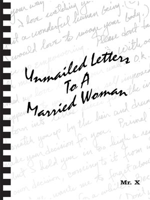 cover image of Unmailed Letters To a Married Woman